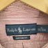 ラルフローレン RALPH LAUREN custom fit シアサッカー ストライプ BDシャツ メンズ import:XL