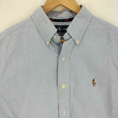 ラルフローレン RALPH LAUREN classic fit ポニー刺繍 BDシャツ メンズ import:M