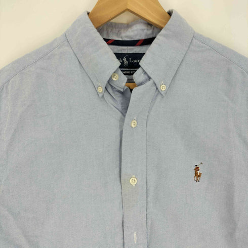 ラルフローレン RALPH LAUREN classic fit ポニー刺繍 BDシャツ メンズ import:M
