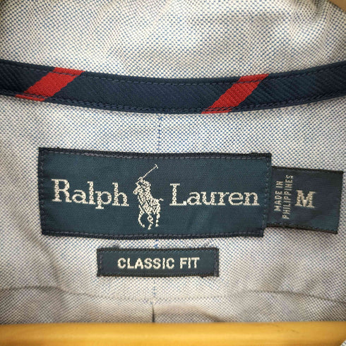 ラルフローレン RALPH LAUREN classic fit ポニー刺繍 BDシャツ メンズ import:M