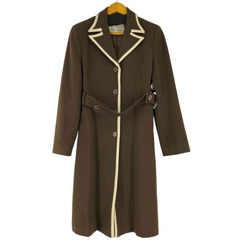 BLANC NOWEAU ベルトデザイン ロングコート レディース 9AR