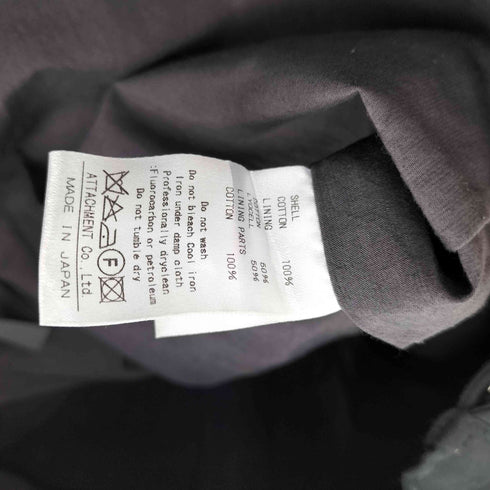 カズユキクマガイアタッチメント KAZUYUKI KUMAGAI ATTACHMENT ナローバナナパンツ メンズ JPN:3