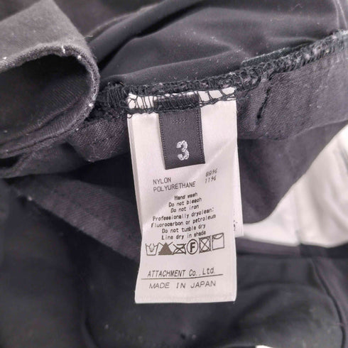 カズユキクマガイアタッチメント KAZUYUKI KUMAGAI ATTACHMENT ナイロン2WAYストレッチギャバジョッパーズパンツ メンズ JPN:3
