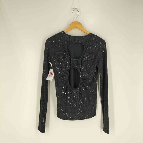 メゾンスペシャル MAISON SPECIAL 23SS 2ホールスパンコールトップス レディース FREE