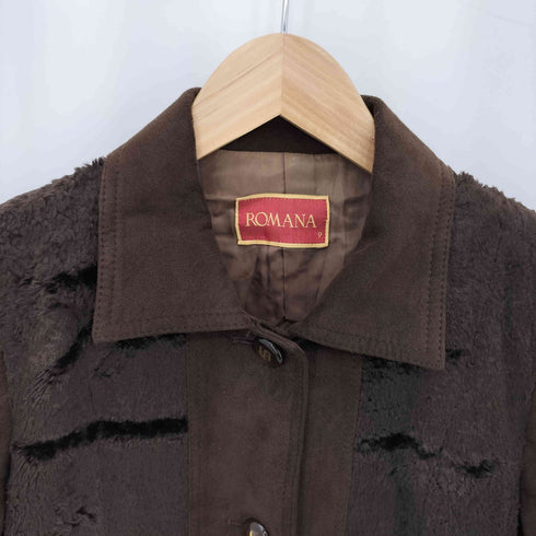 ROMANA エクセーヌ 切替ベルテッドコート メンズ 9