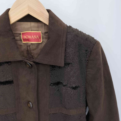 ROMANA エクセーヌ 切替ベルテッドコート メンズ 9