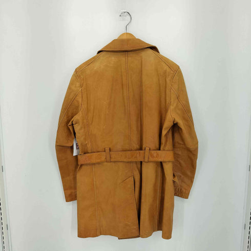 Licorice 山羊革 レザーダブルコート メンズ JPN:L