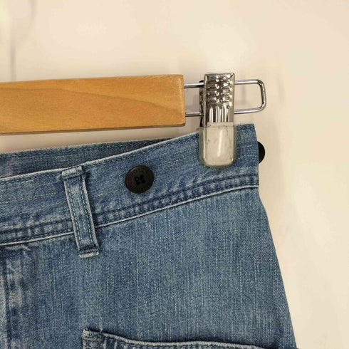 ラルフローレン RALPH LAUREN バックリボン U.S NAVY 巻きデニム セーラーデニム レディース 9