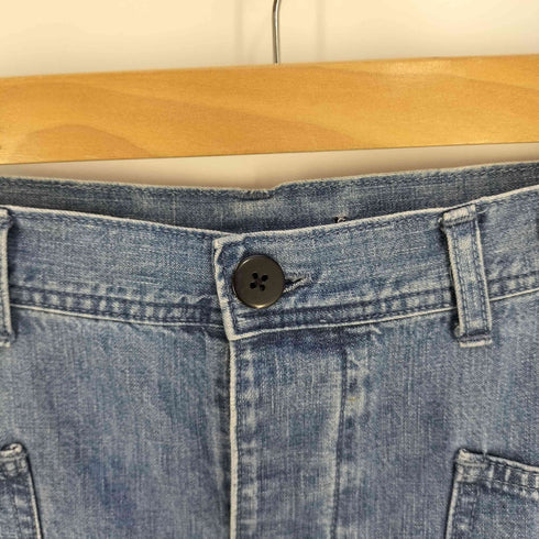 ラルフローレン RALPH LAUREN バックリボン U.S NAVY 巻きデニム セーラーデニム レディース 9