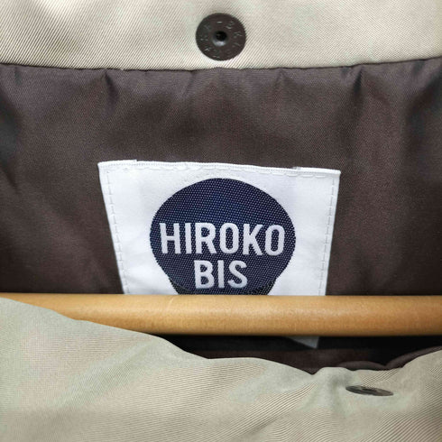 ヒロコビス HIROKO BIS ステンカラーダウンコート レディース