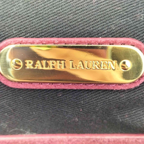 ラルフローレン RALPH LAUREN 2Way ハンド ショルダー ファーバッグ レディース