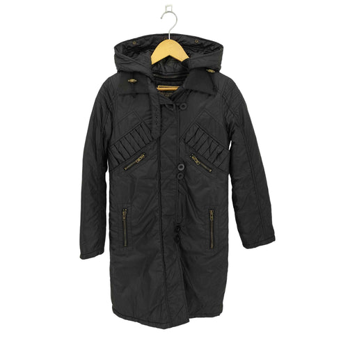 マウジー moussy キルティング ミリタリーコート レディース 2