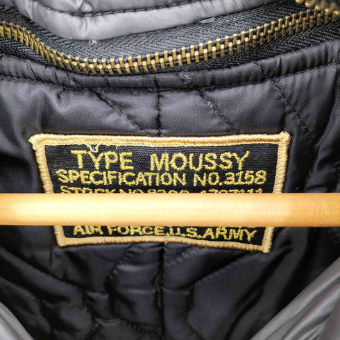マウジー moussy キルティング ミリタリーコート レディース 2