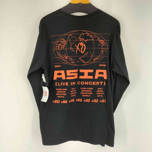 THE WEEKND XO 両面プリント L/S Tシャツ メンズ JPN:L
