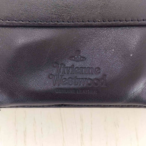ヴィヴィアンウエストウッド Vivienne Westwood orb オーブ チェック柄 レザー 二つ折り財布 レディース
