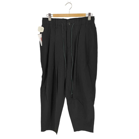 カズユキクマガイアタッチメント KAZUYUKI KUMAGAI ATTACHMENT Ny/Peストレッチサッカー テーパードワイドパンツ メンズ JPN:3