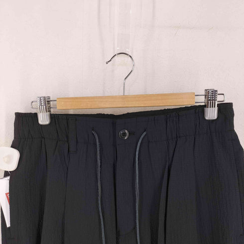 カズユキクマガイアタッチメント KAZUYUKI KUMAGAI ATTACHMENT Ny/Peストレッチサッカー テーパードワイドパンツ メンズ JPN:3