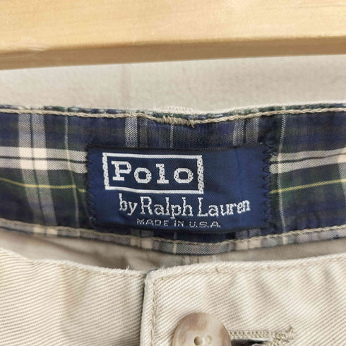 ポロバイラルフローレン Polo by RALPH LAUREN 90S USA製 THE CLASSIC GOLF PANT 2タック チノパンツ メンズ