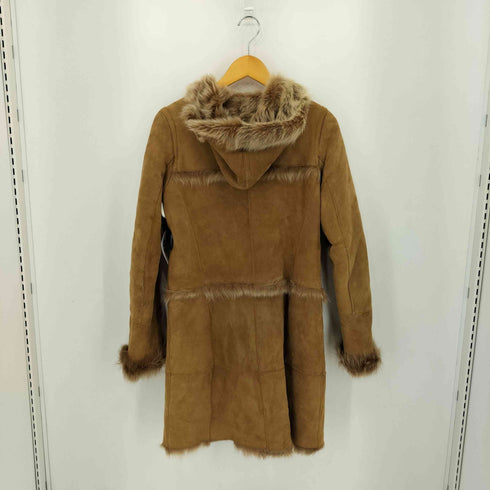 バナナリパブリック BANANA REPUBLIC リアルムートン ダッフルコート レディース S