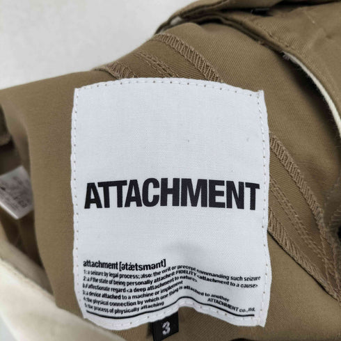 アタッチメント ATTACHMENT ストレッチチノジョッパーパンツ メンズ JPN:3