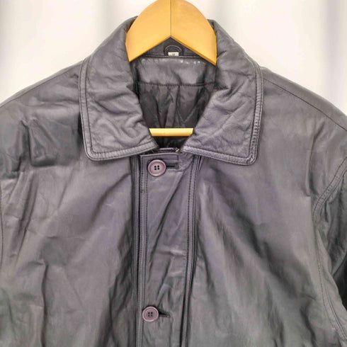 カウレザーハーフコート メンズ S