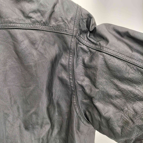 カウレザーハーフコート メンズ S