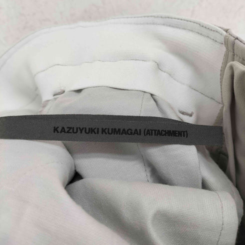カズユキクマガイアタッチメント KAZUYUKI KUMAGAI ATTACHMENT Ny/Coタッサー サルエルショートパンツ メンズ JPN:3