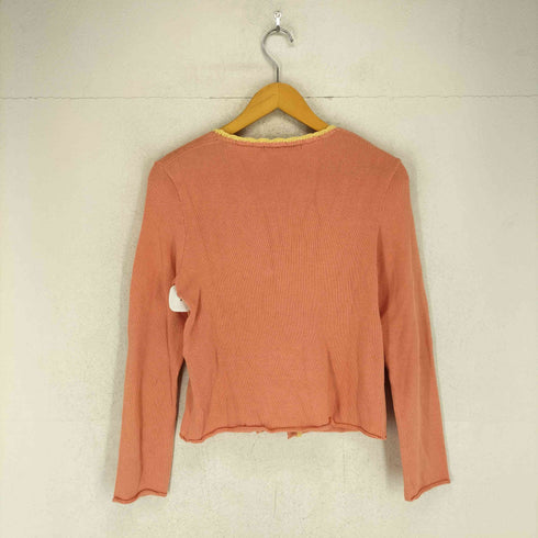 ラルフローレン RALPH LAUREN クリップ付きシルク混カーディガン レディース M