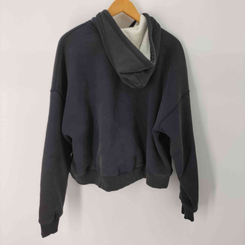 アバクロンビーアンドフィッチ Abercrombie & Fitch CROPPED 裏地サーマルジップパーカー メンズ JPN:S