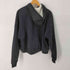 アバクロンビーアンドフィッチ Abercrombie & Fitch CROPPED 裏地サーマルジップパーカー メンズ JPN:S