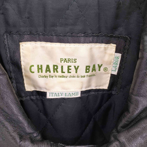 CHARLEY BAY ラムレザーハーフコート メンズ JPN:L