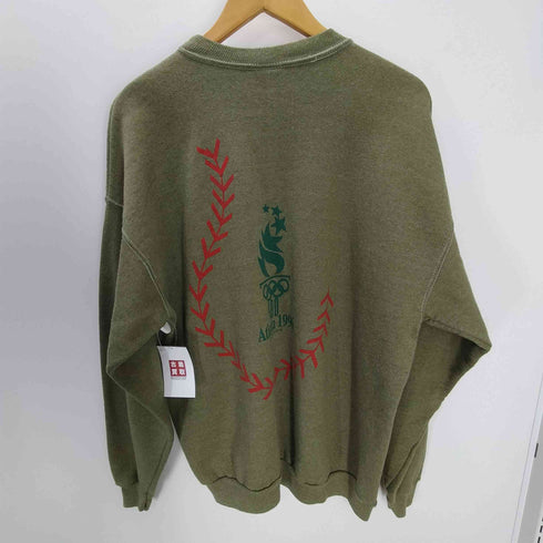 ヘインズ Hanes 90S USA製 SAVANNAH Atlanta 1996 両面 プリント スウェット トレーナー 霜降り メンズ import:XL