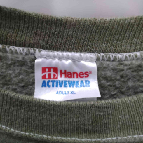 ヘインズ Hanes 90S USA製 SAVANNAH Atlanta 1996 両面 プリント スウェット トレーナー 霜降り メンズ import:XL