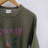 ヘインズ Hanes 90S USA製 SAVANNAH Atlanta 1996 両面 プリント スウェット トレーナー 霜降り メンズ import:XL