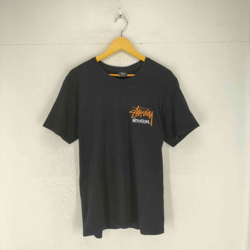 ステューシー Stussy メキシコ製 フロントプリント クルーネックカットソー メンズ import:M