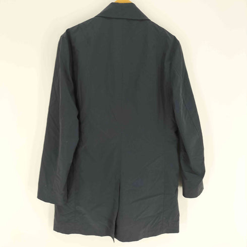 ランバンオンブルー LANVIN en Bleu ライナー 瓢箪キルティング 比翼ボタン ステンカラー コート メンズ JPN:46