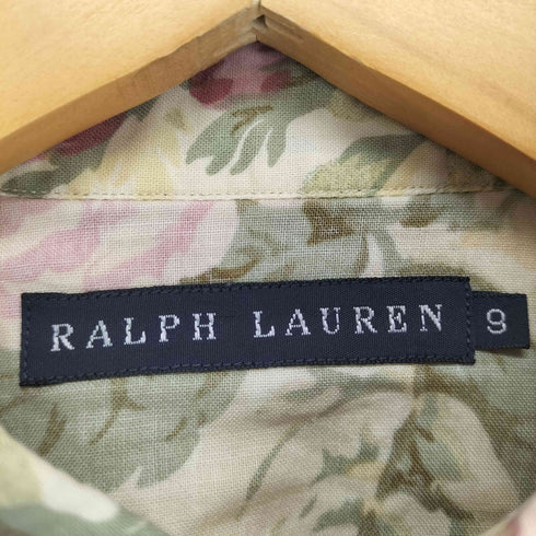 ラルフローレン RALPH LAUREN 花柄ウエスタンシャツ レディース 9