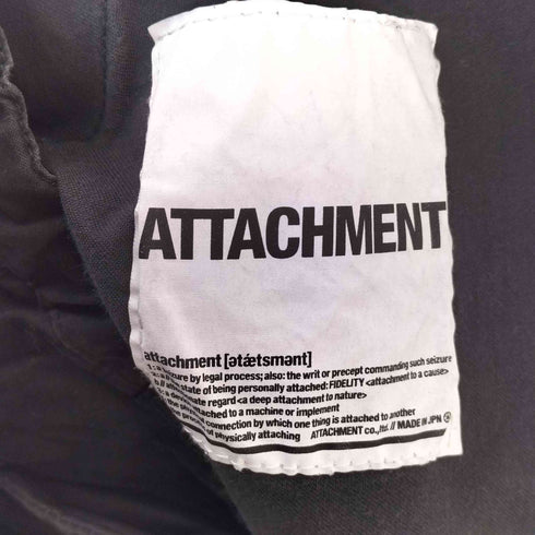 アタッチメント ATTACHMENT ワイドカーゴパンツ メンズ JPN:2
