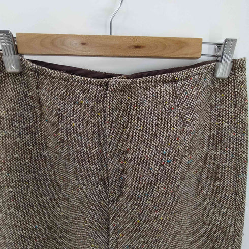 メランジ ネップ ワイド フレア パンタロン ベルボトム パンツ メンズ