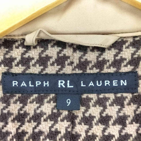 ラルフローレン RALPH LAUREN 千鳥格子柄ウールライナー付きショートコート レディース 9