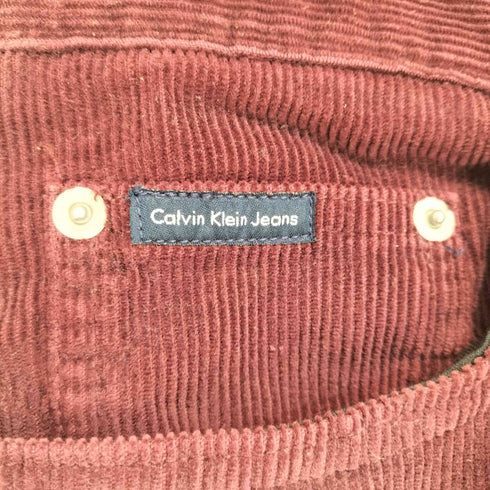シーケーカルバンクライン ck Calvin Klein コーデュロイフレアパンツ メンズ 32