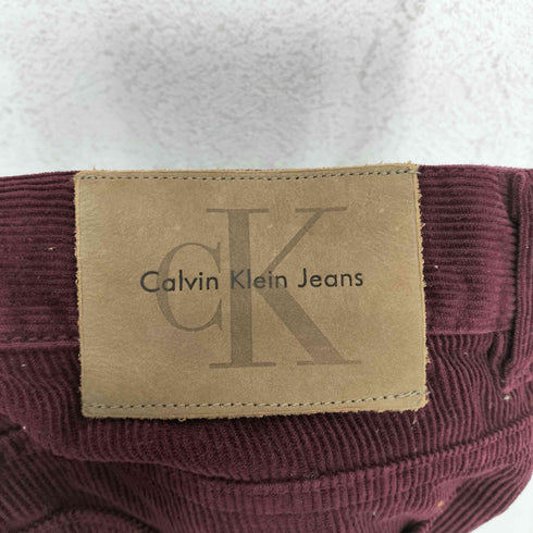 シーケーカルバンクライン ck Calvin Klein コーデュロイフレアパンツ メンズ 32