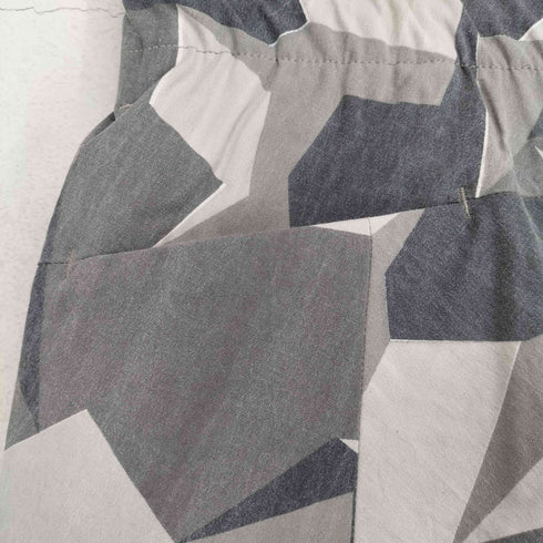 カズユキクマガイアタッチメント KAZUYUKI KUMAGAI ATTACHMENT Ny/CoタッサーカモフラージュPt サルエルショートパンツ メンズ JPN:3