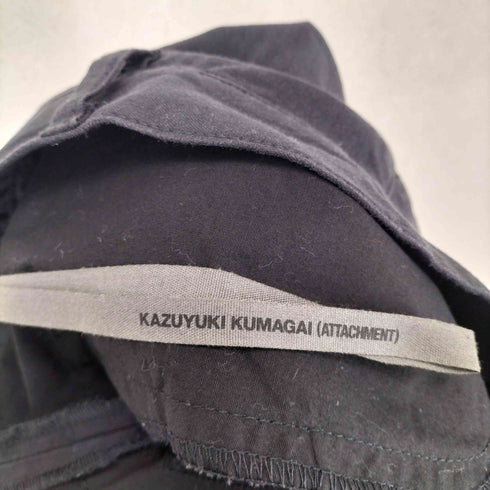 カズユキクマガイアタッチメント KAZUYUKI KUMAGAI ATTACHMENT ソリビアツイル2タックワイドテーパードジョッパーズパンツ メンズ JPN:3