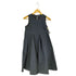 ジルサンダーネイビー JIL SANDER NAVY ノースリーブフレアワンピース レディース 34
