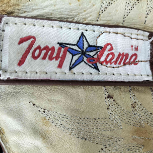 トニーラマ TONY LAMA 刺繍 ウエスタンブーツ レディース 30