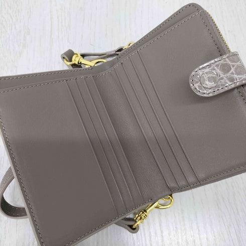 CROCODILE GENUINE ミニ財布 レディース
