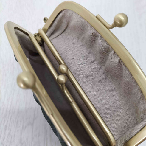 SARAI ドットがま口財布 レディース