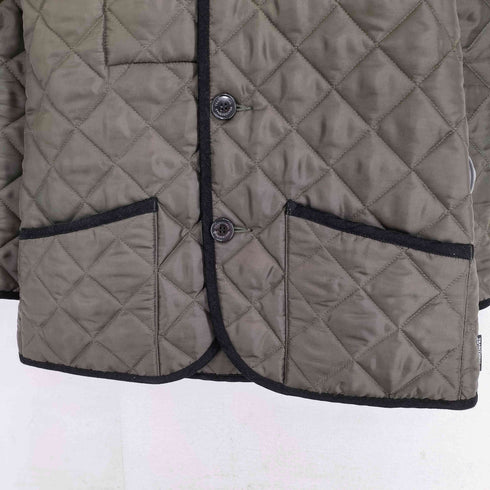 トラディショナルウェザーウェア Traditional Weatherwear コーデュロイ切替 キルティングジャケット レディース JPN:38