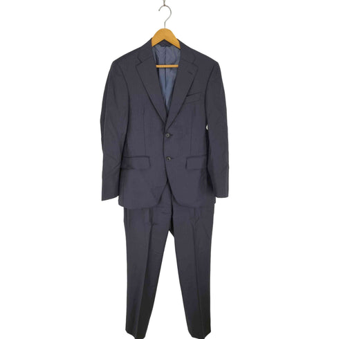 ドーメイル DORMEUIL ストライプ柄2Bテーラードジャケットセットアップ メンズ 46